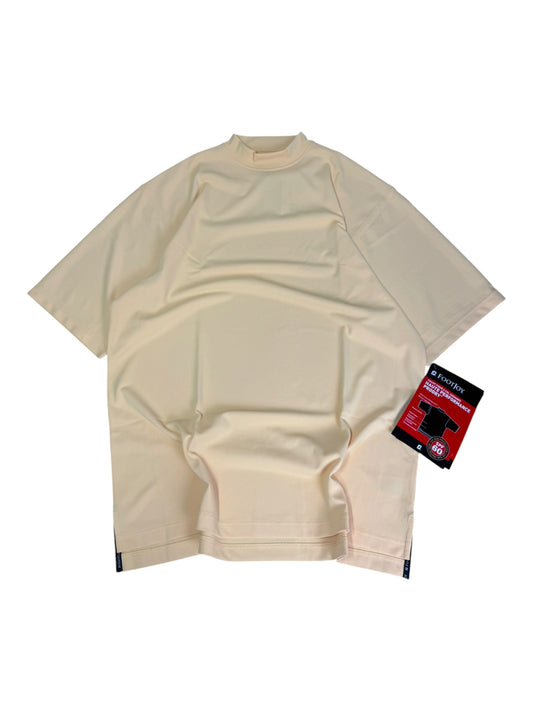 Vintage Butter Yellow Footjoy Tonal Mockneck T-shirt