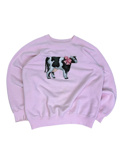 Vintage Cow Crewneck