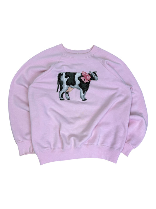 Vintage Cow Crewneck