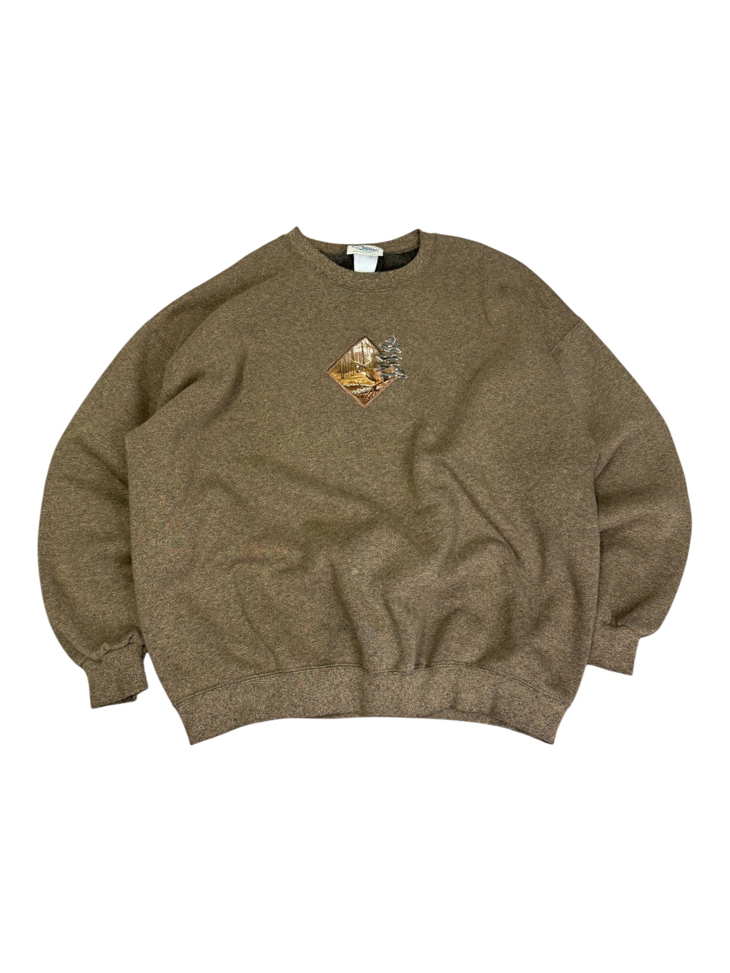 Vintage Artisan Deer Crewneck