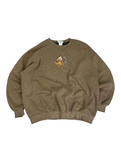 Vintage Artisan Deer Crewneck