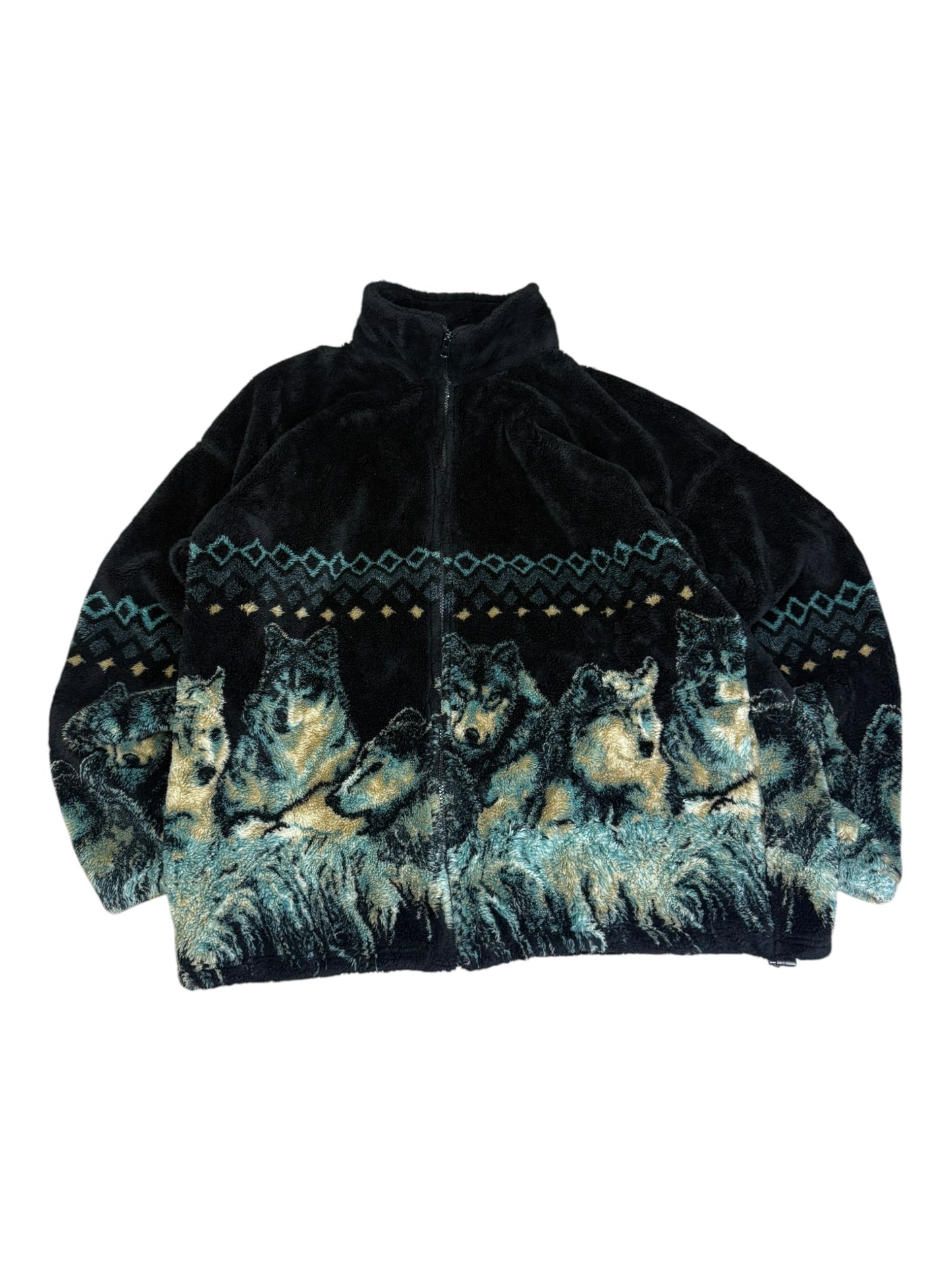 Vintage Tazmania Wolf Sherpa Light Jacket