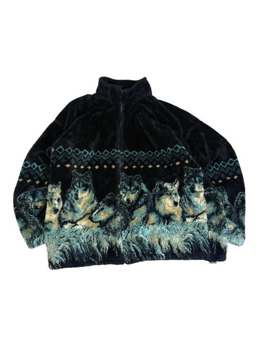 Vintage Tazmania Wolf Sherpa Light Jacket
