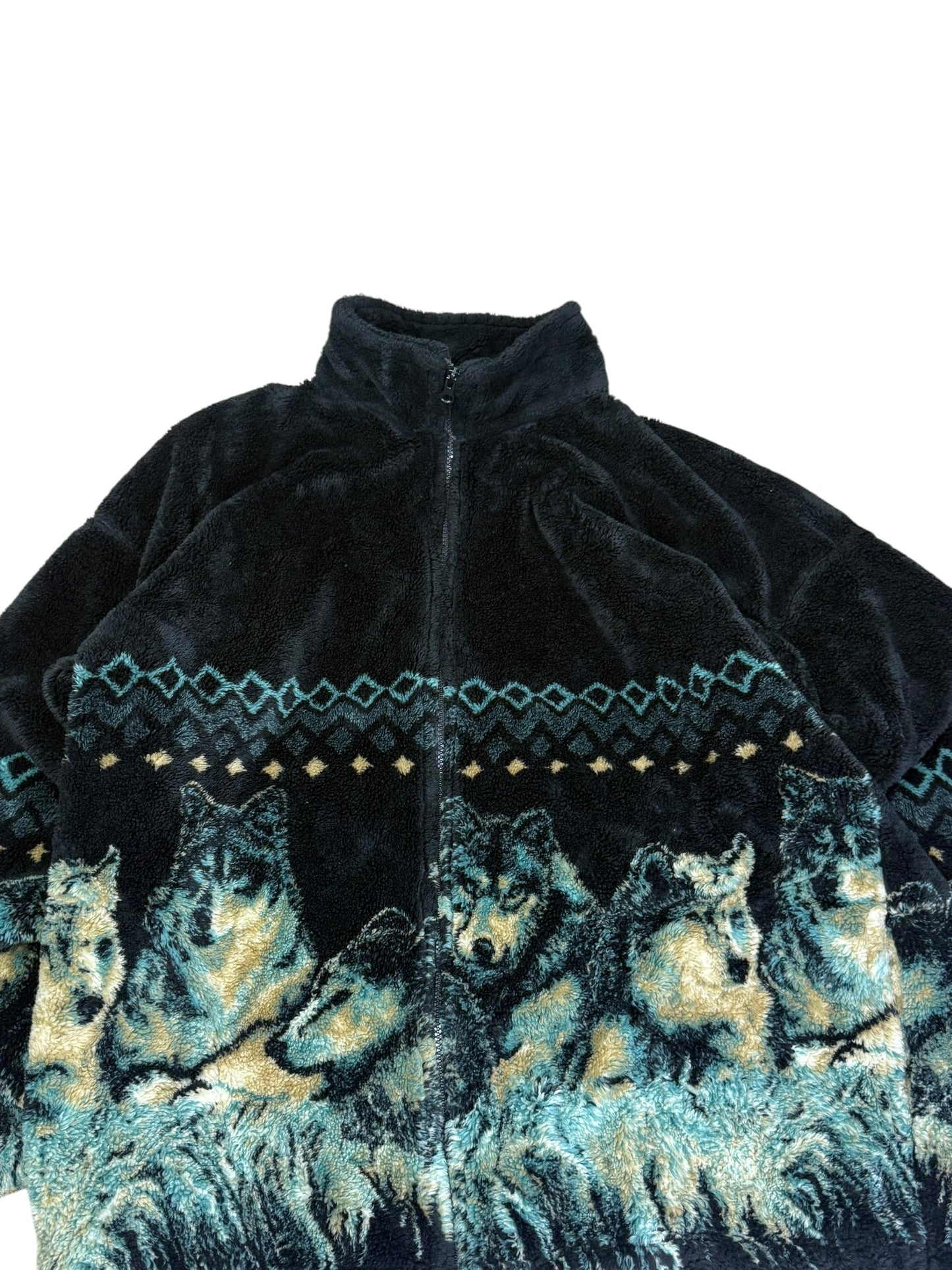 Vintage Tazmania Wolf Sherpa Light Jacket
