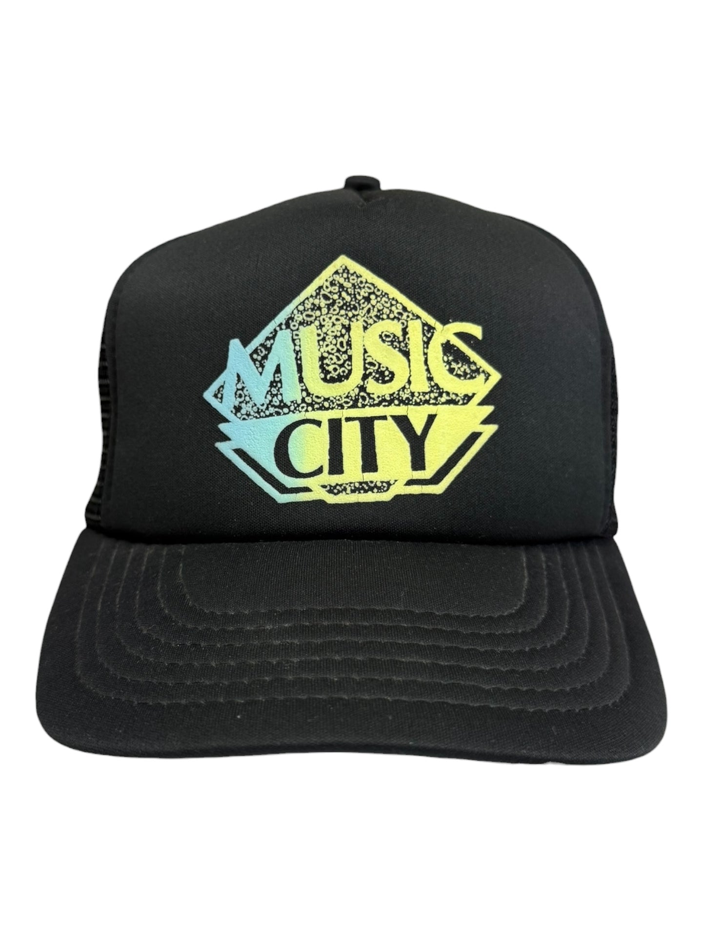 Vintage Music City Trucker Hat