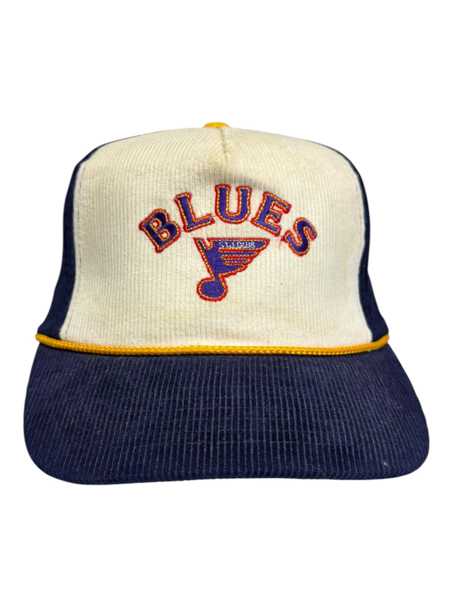 Vintage St.Louis Blue Curdoroy Hat