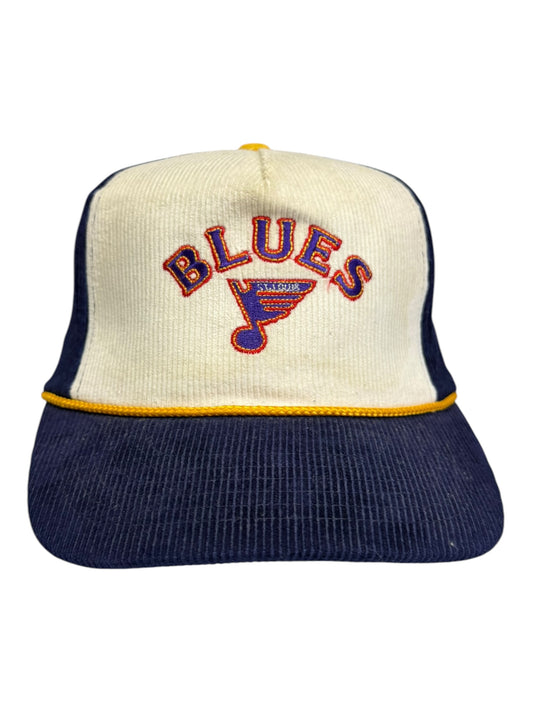 Vintage St.Louis Blue Curdoroy Hat