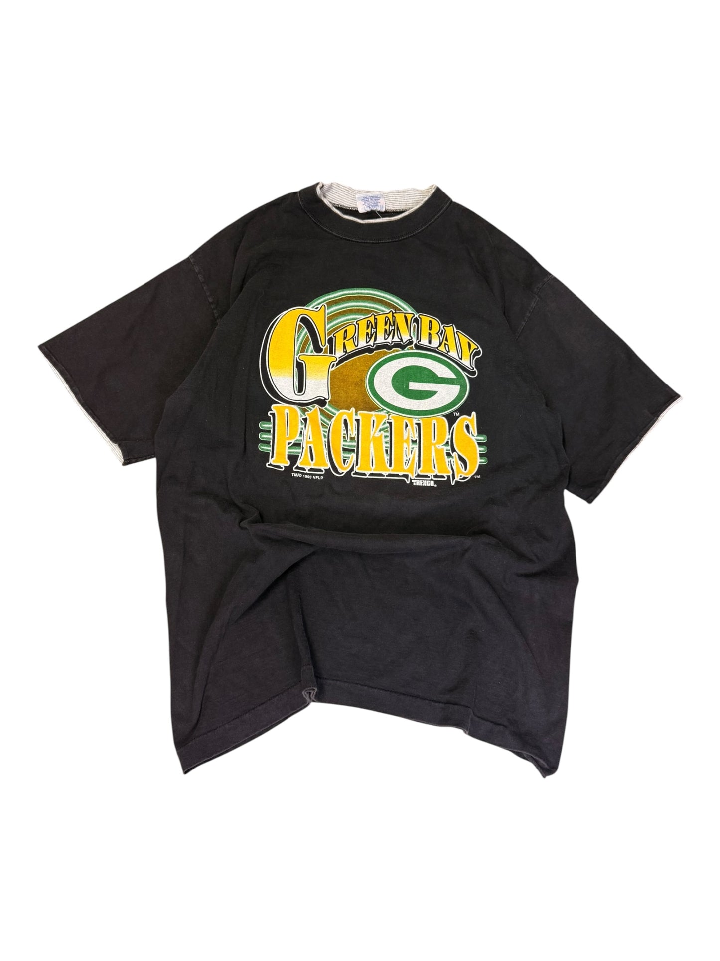 Vintage GB Packers Graphic Trench T-shirt