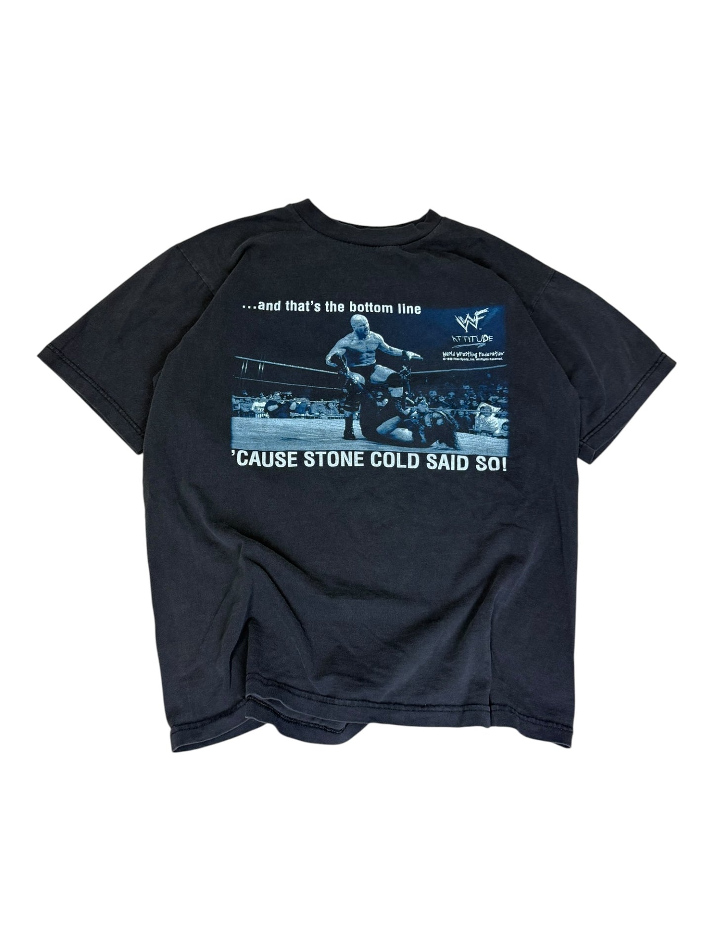 Vintage Stone Cold "and thats the bottom line" T-shirt