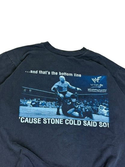 Vintage Stone Cold "and thats the bottom line" T-shirt