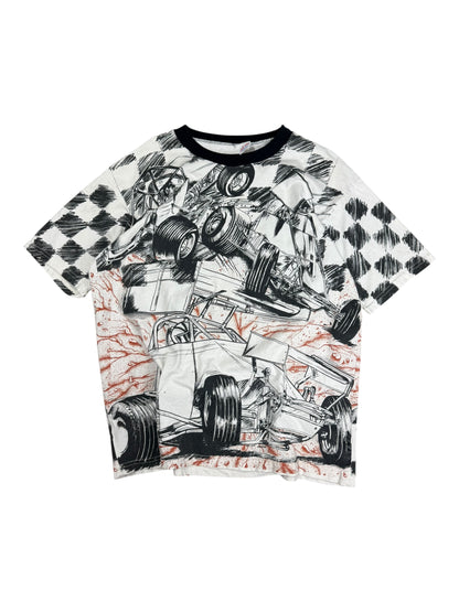 Vintage Racing AOP "Not just another 1 ball sport" T-shirt