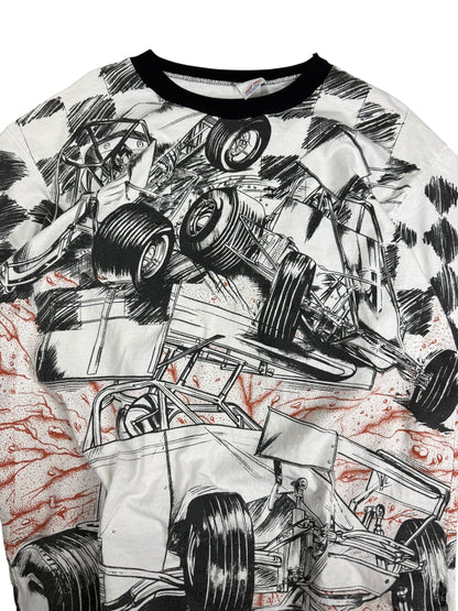 Vintage Racing AOP "Not just another 1 ball sport" T-shirt