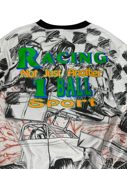 Vintage Racing AOP "Not just another 1 ball sport" T-shirt