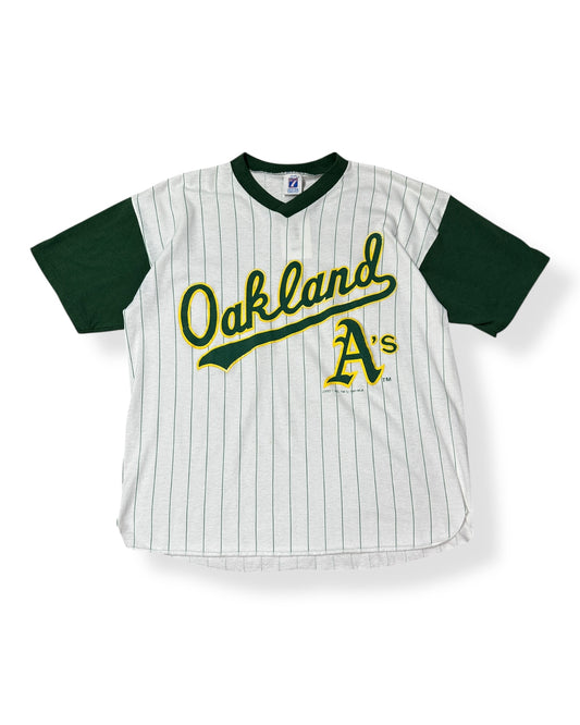 Vintage Oakland A's Pinstripe T-shirt