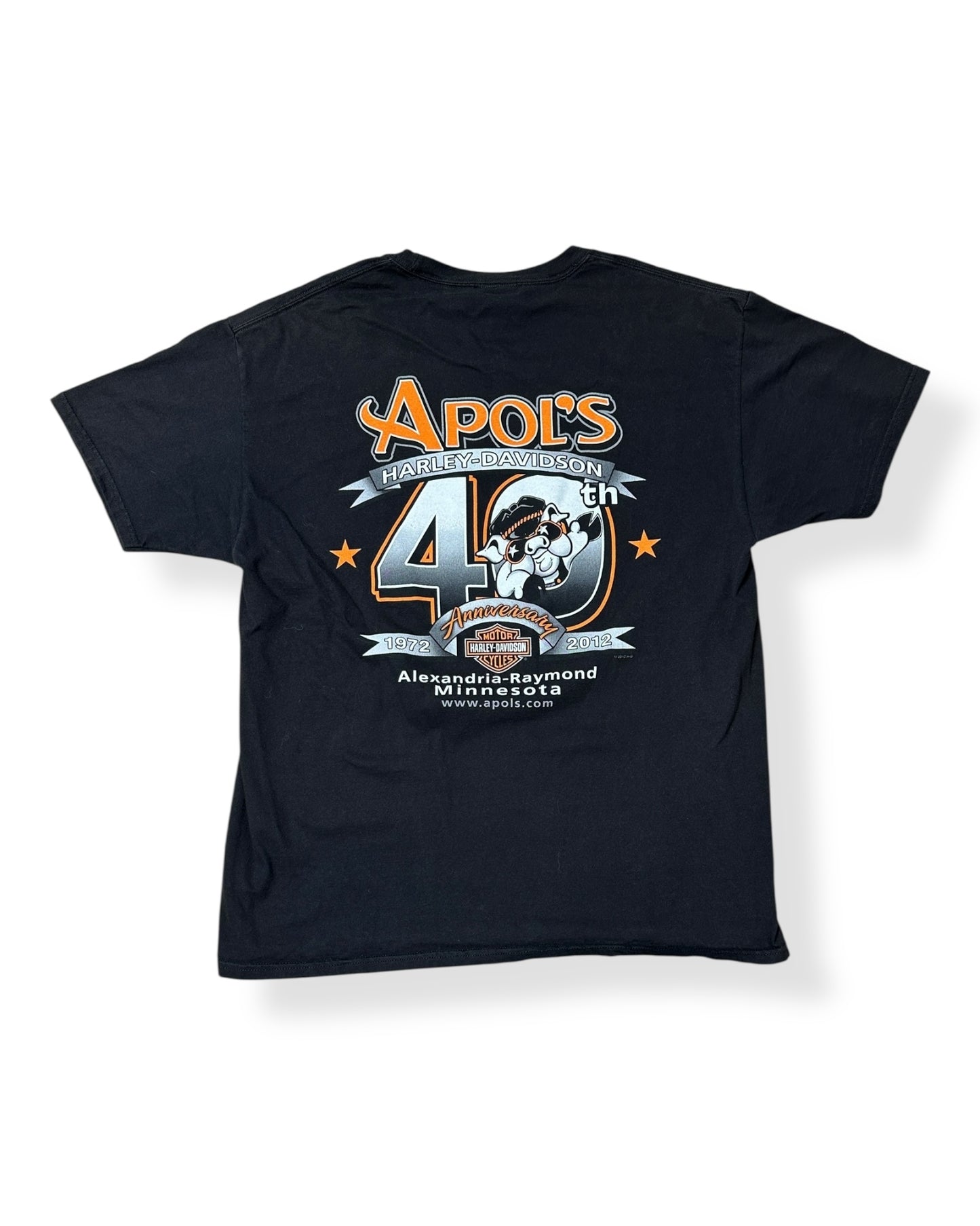 Harley Davidson Apol's Alexandria-Raymond MN T-shirt