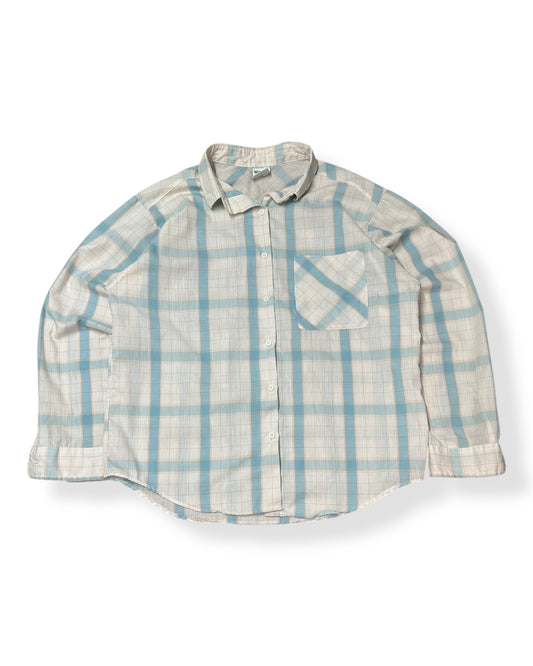 Vintage Wrangler Plaid Button Up