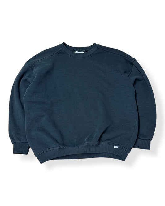 Vintage Russell Athletic Blank Ribbing Crewneck (Made in USA)