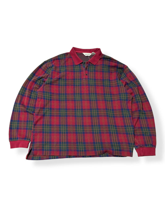 Vintage Eddie Bauer Plaid Collared Longsleeve