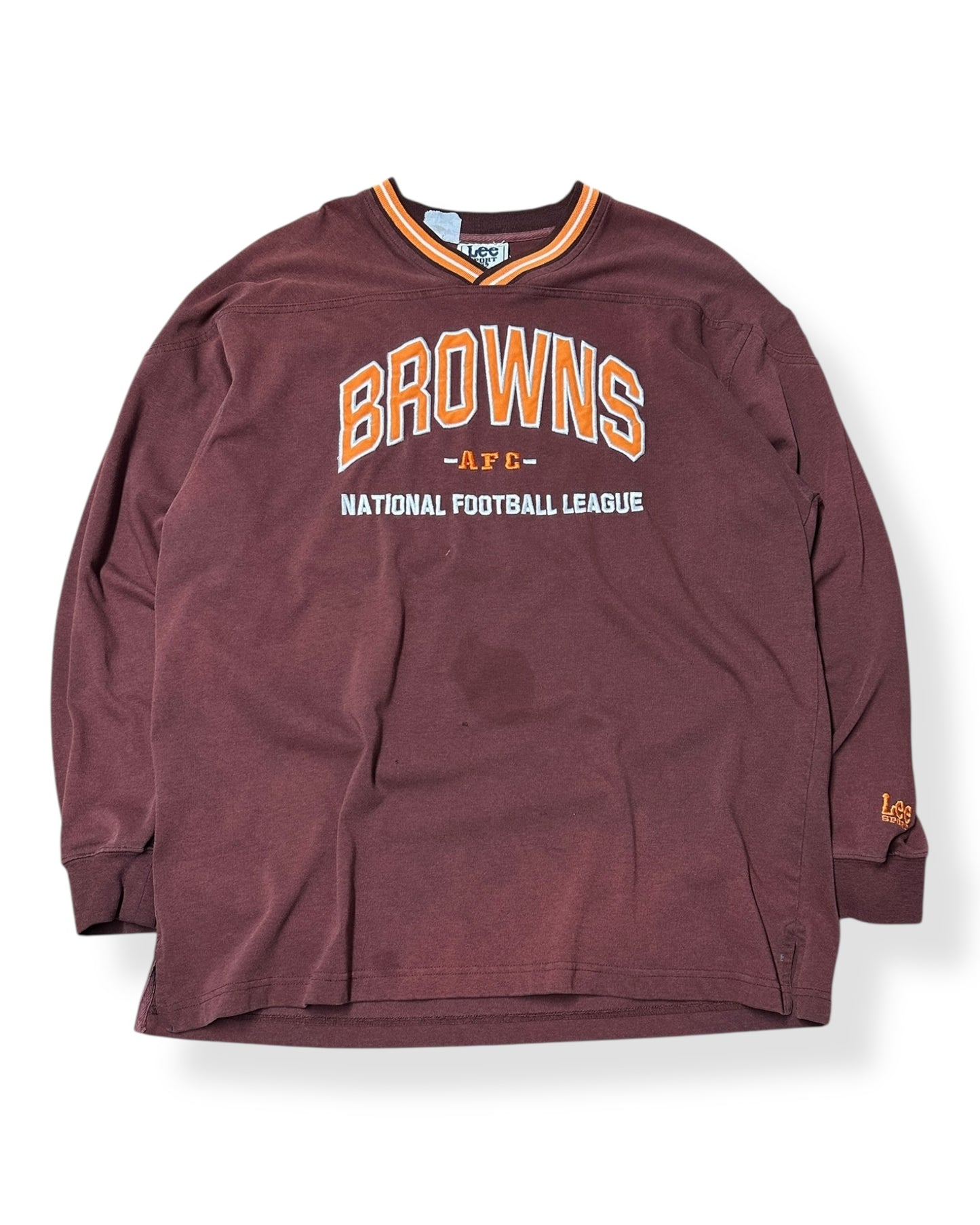 Vintage Cleveland Browns Lee Sports Hoodie