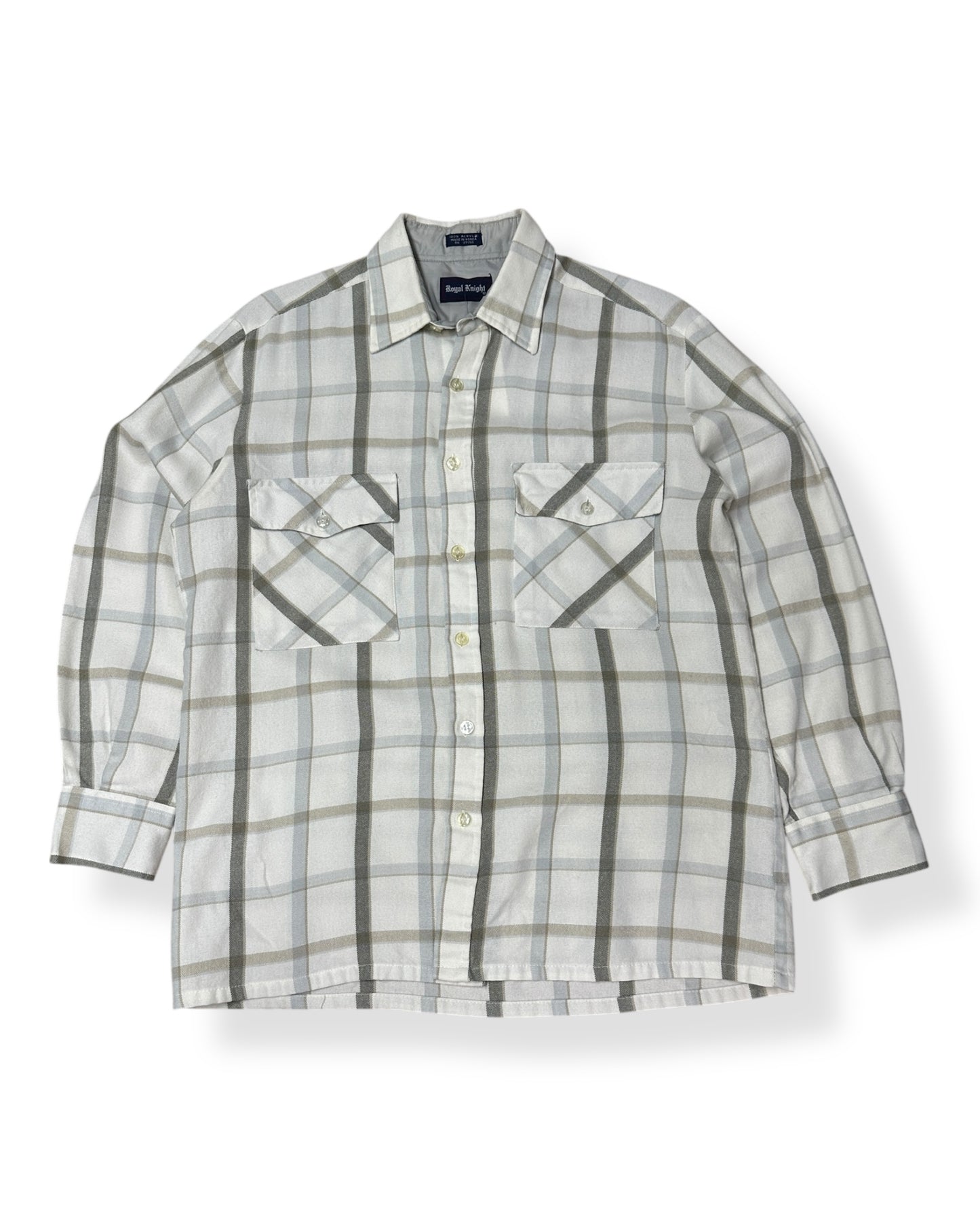 Vintage Royal Knight Flannel Button Up