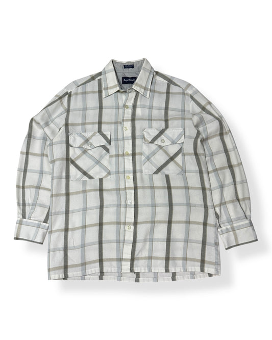 Vintage Royal Knight Flannel Button Up