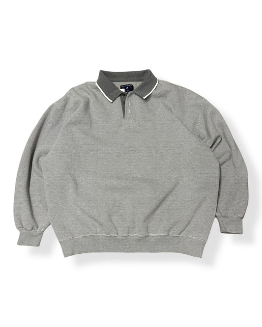 Vintage Port Authority Henley Crewneck