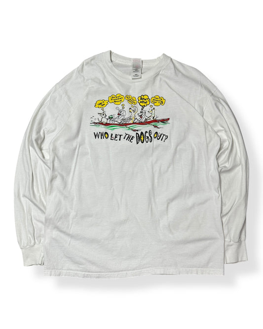 Vintage "Who let the dogs out" Longsleeve