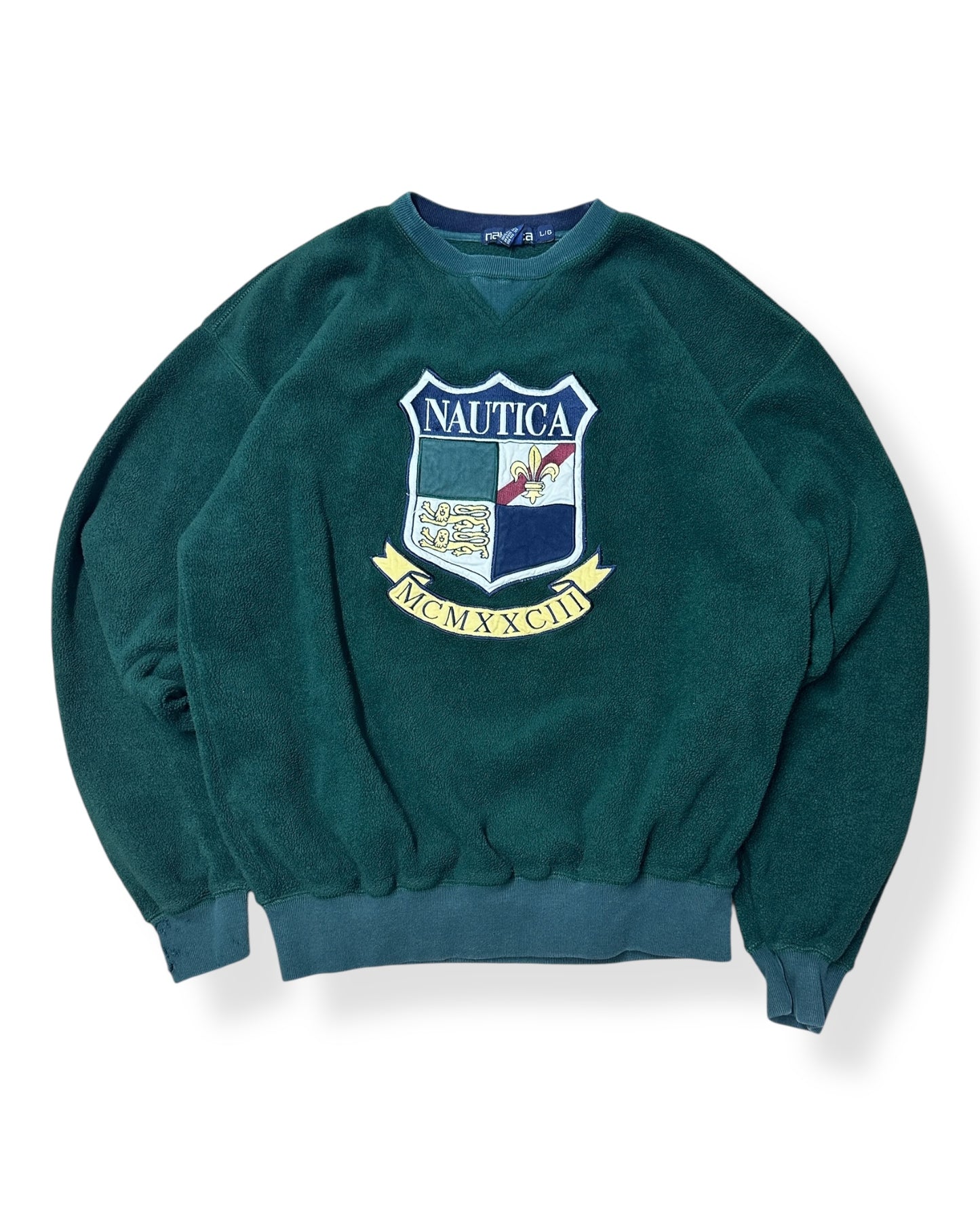 Vintage Nautica Fleece Crewneck