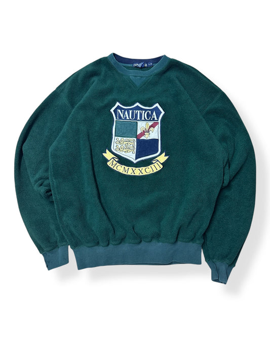 Vintage Nautica Fleece Crewneck