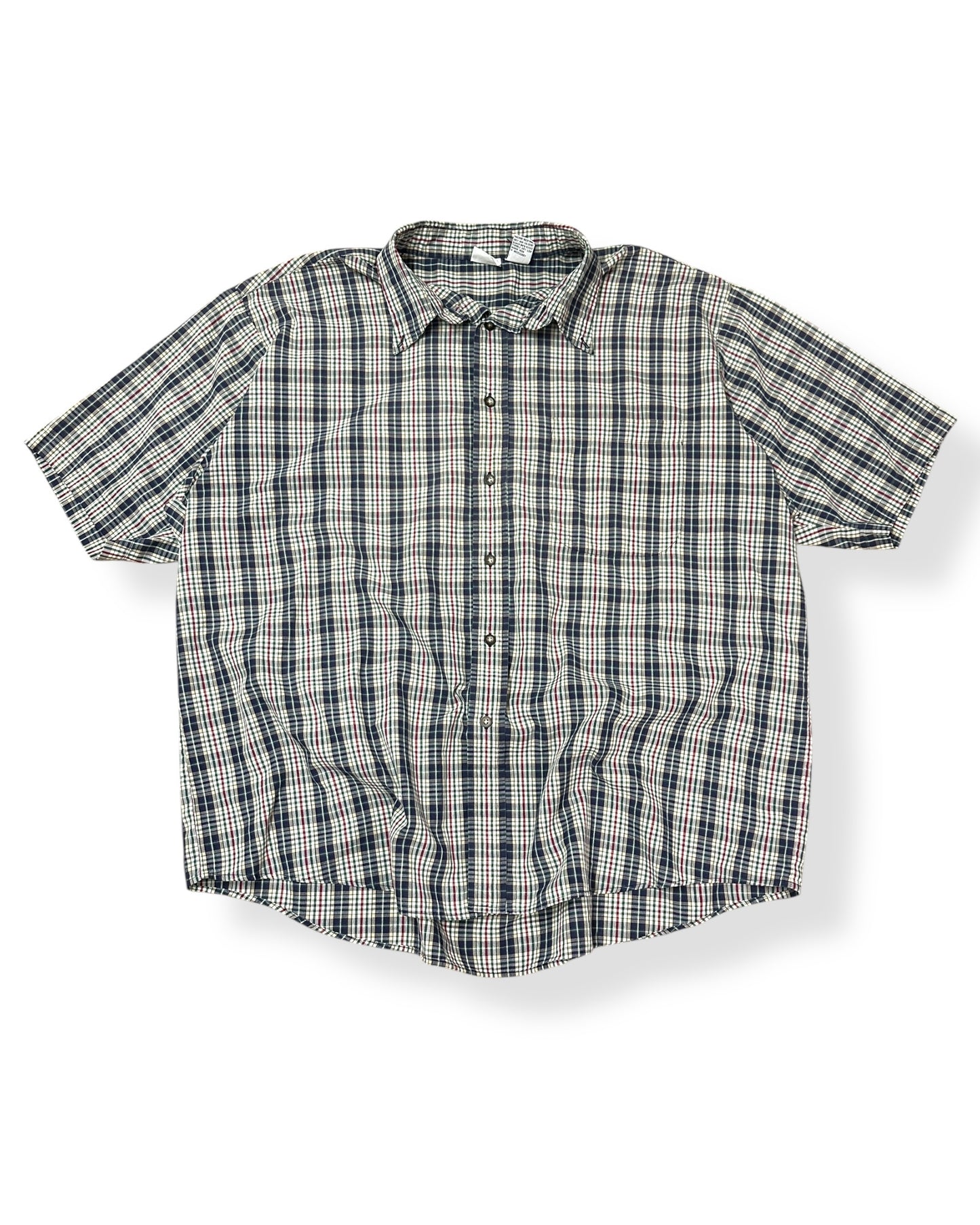 Vintage Whitefish Bay Short Sleeve Button Up