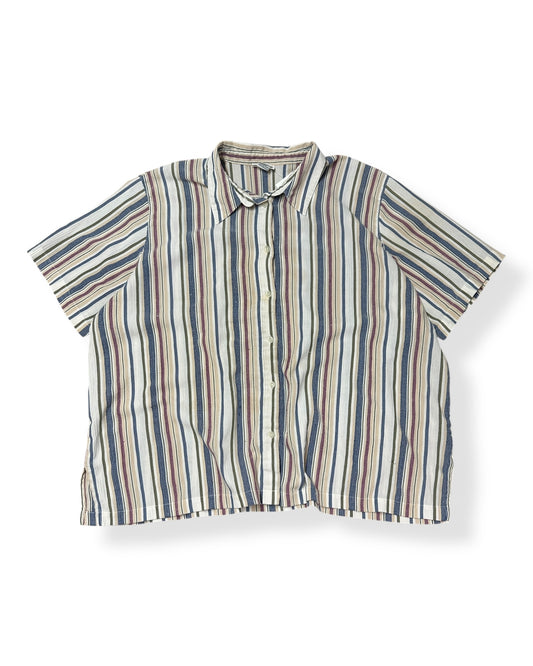Vintage Alfred Dunner Short Sleeve Button Up
