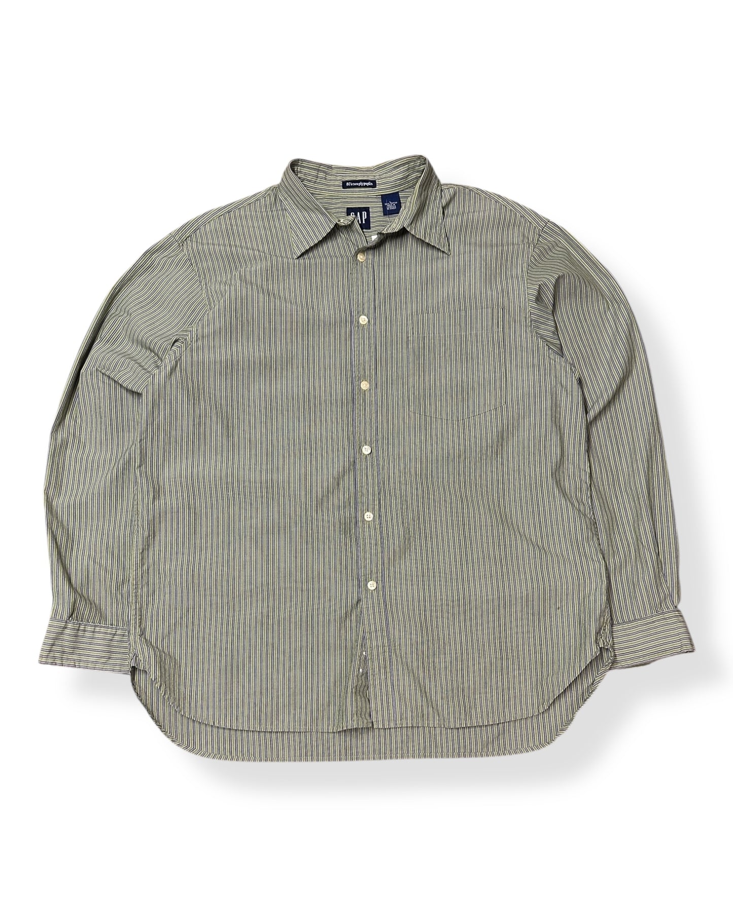 Vintage GAP Pinstripe Button Up