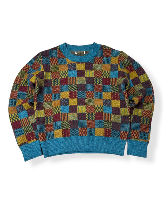 Vitnage Squares Sweater