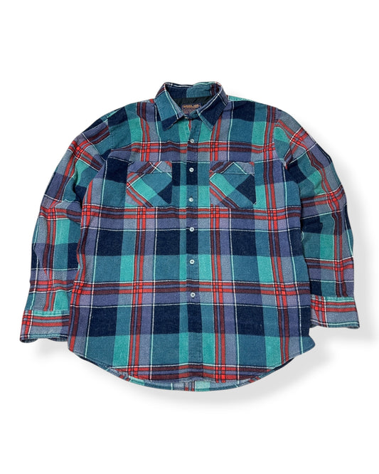 Vintage Woodland Plaid Flannel