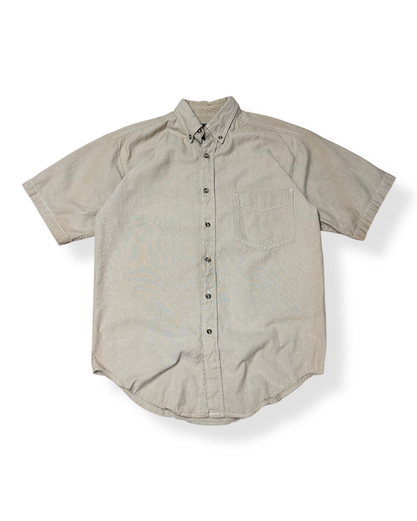 Vintage Route 66 Short Sleeve Button Up