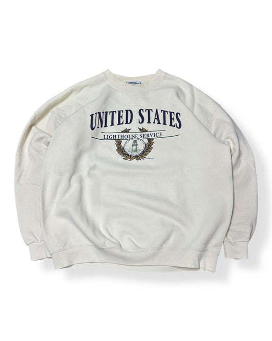 Vintage US Lighthouse Service Crewneck