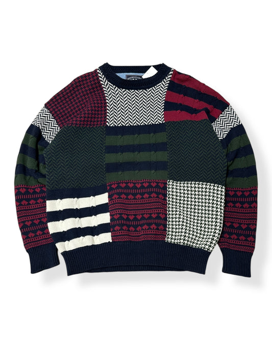 Vintage Woods & Gray Knit Sweater