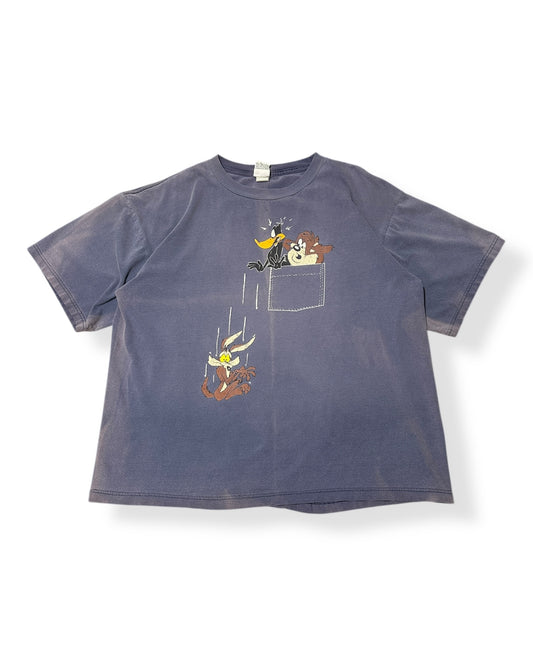 Vintage Looney Tunes Pocket Tee Graphic T-shirt