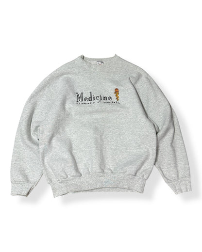 Vintage Medicine University of Manitoba Crewneck