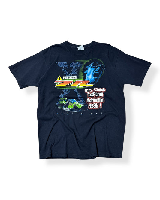 Vintage "May cause adrenaline rush" Artic Cat T-shirt