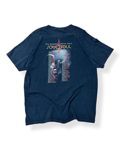 Tim Mcgraw Faith Hill Soul 2 Soul T-Shirt Size Medium