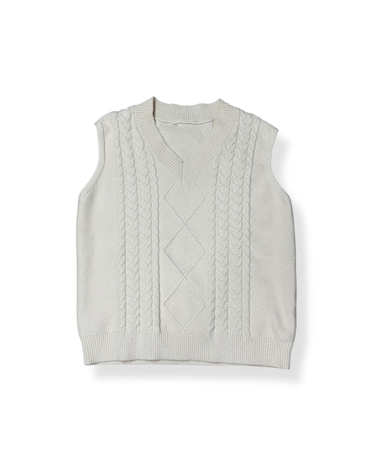 Vintage Cable Knit Vest