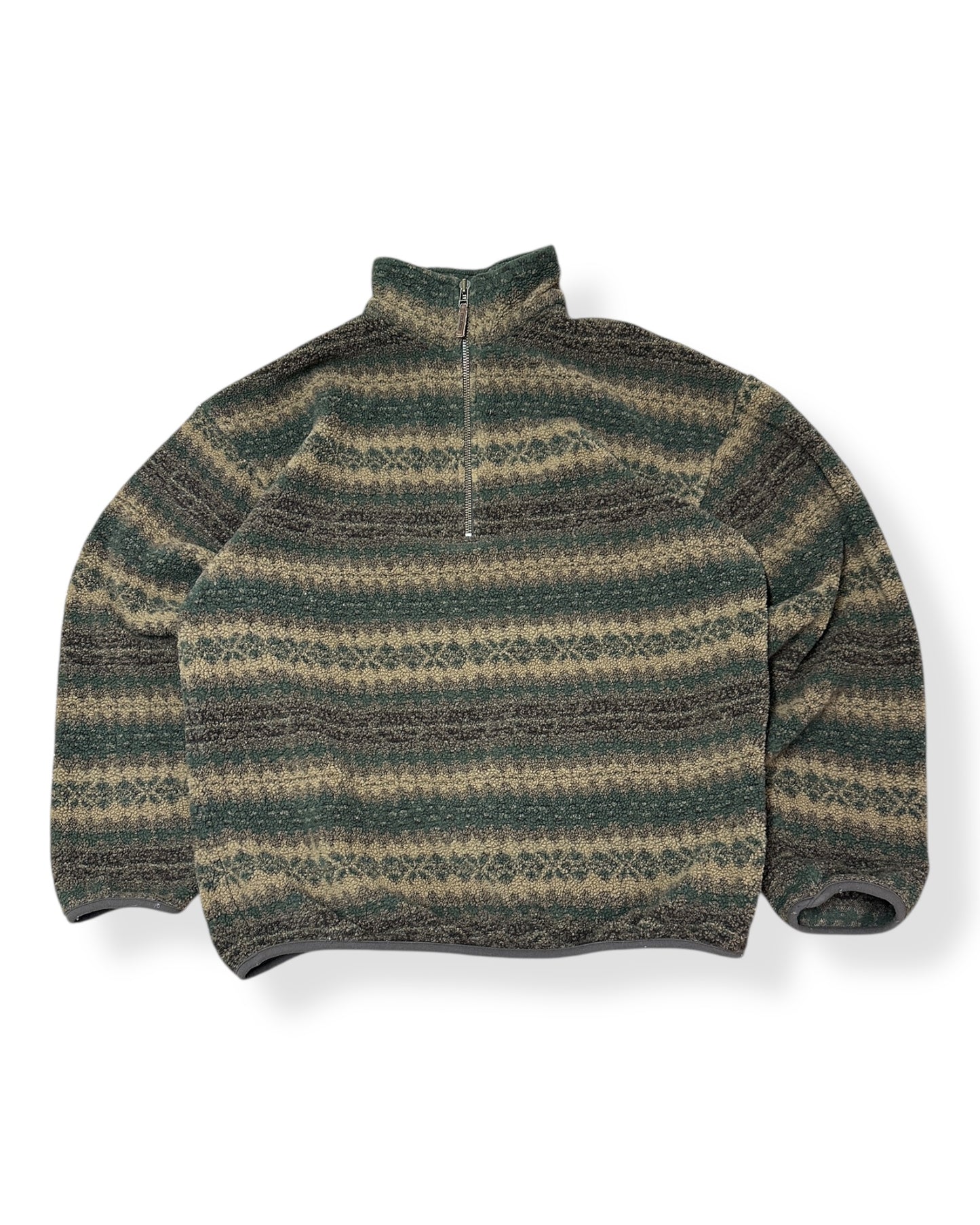 Nautica Sherpa 1/4 Zip Light Jacket