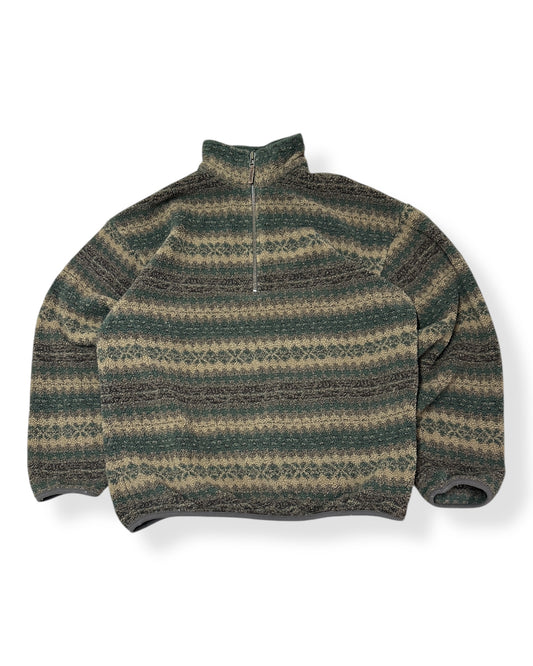 Nautica Sherpa 1/4 Zip Light Jacket