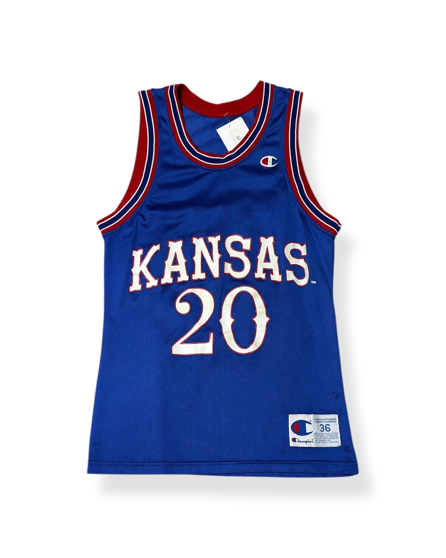 Vintage Champion Kansas Jayhawk Jersey