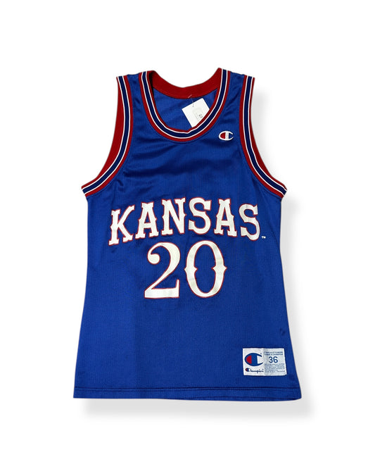 Vintage Champion Kansas Jayhawk Jersey