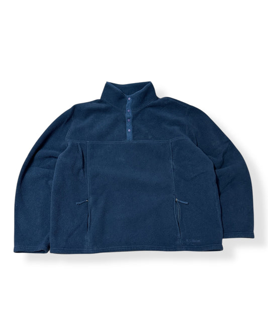 Vintage L.L Bean T-snap Fleece Light Jacket