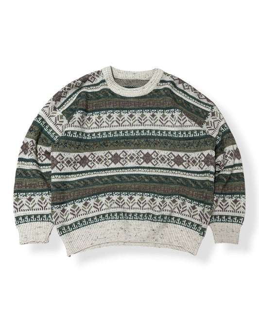Vintage No Tag Flower Sweater