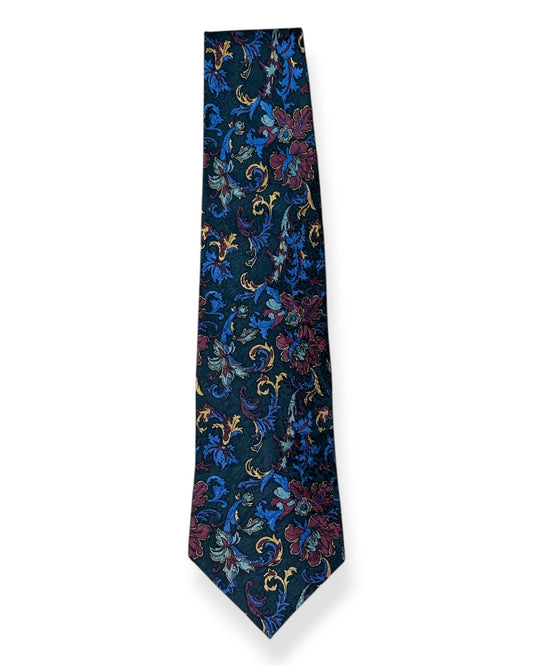 Vintage Christian Dior Floral Necktie