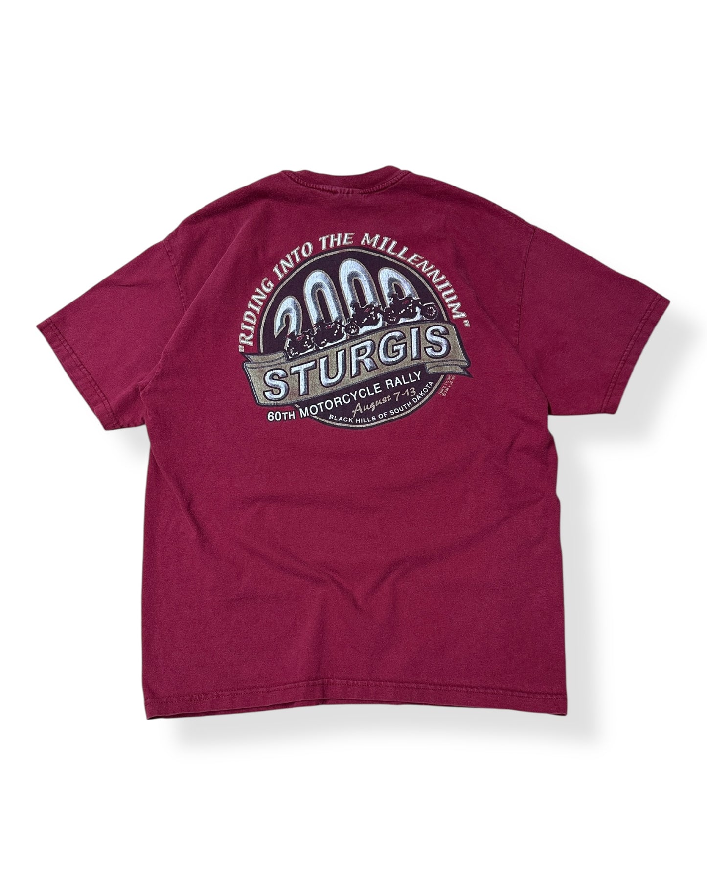 2000 Sturgis Riding Into The Millennium T-shirt